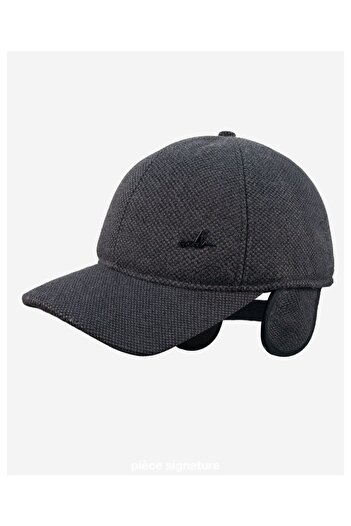 PIECE SIGNATURE 70% Cotton 30% Acrylic, Ear Flap, Soft Fleece Lined, Adjustable Buckle Hat