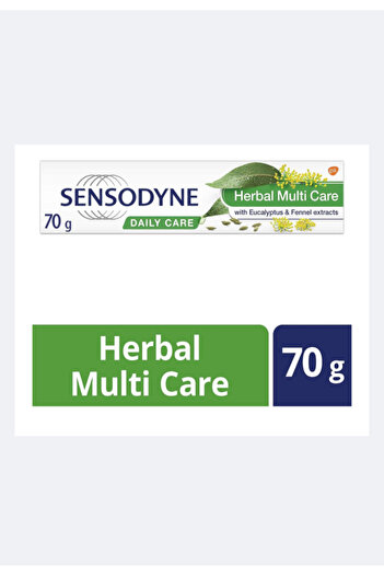 Sensodyne Herbal Toothpaste For Sensitive Teeth Herbal Multi Care With Extracts Of Eucalyptus 100g