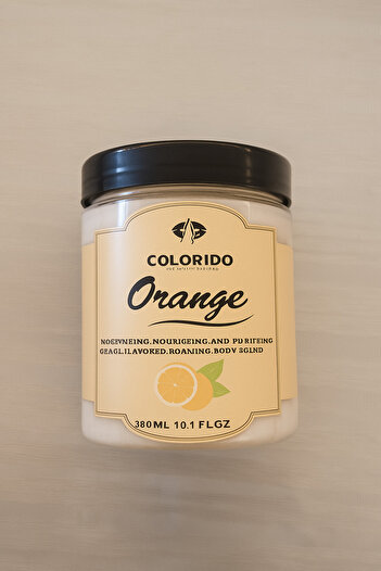 Colorido Kozmetik Colorido Orange Body Scrub Nourishing Purifying Moisturizing Body Peeling 300 ml