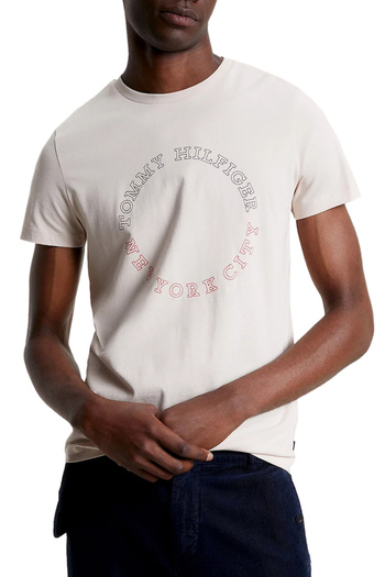 Tommy Hilfiger New Season Men's Black Monotype Roundle T-Shirt