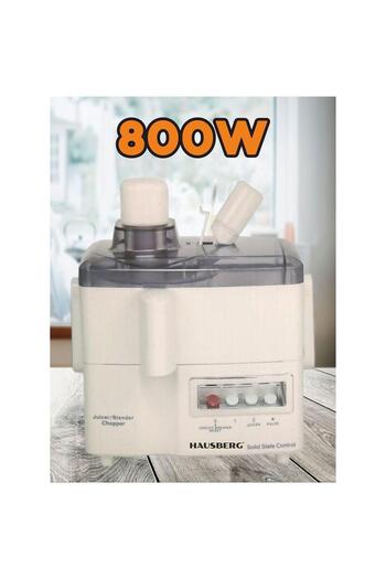 Hausberg Multifunctional Food Processor HB-7520, 800W, 3 Speeds