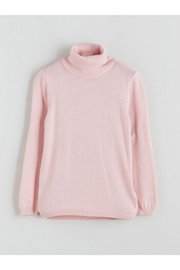 LC Waikiki Turtleneck Girl's Knitwear Sweater