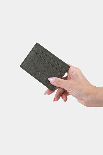 Lysande Minimalist Genuine Leather Card Holder Slim Design Wallet with 6 Card Slots and 1 Coin Compartment