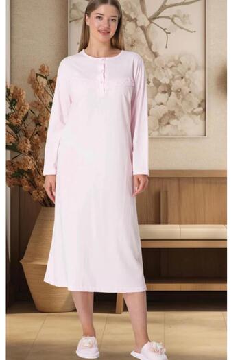 EM&FA TEKSTİL Large Size Women's Nightgown