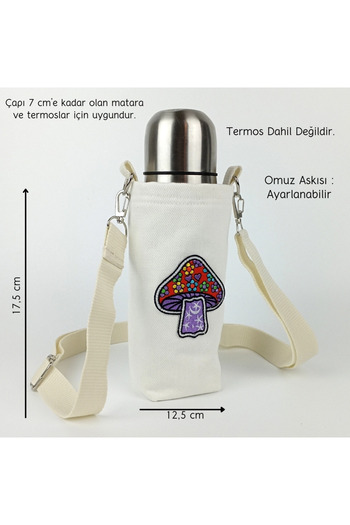 woodycord 0.5 Liter Flask Case Water Bottle Carrying Bag Water Bottle Bag