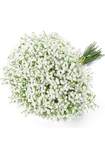 Generic Uhky 6 Pcs Artificial Baby Breath Gypsophila Flowers Bouquets Real Touch Flowers for Wedding Party D