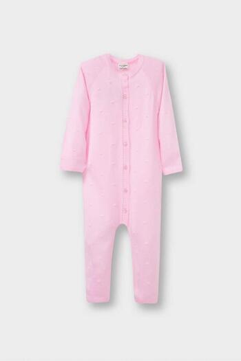 DeFacto Baby Girl Newborn Knitwear Long Sleeve Jumpsuit (25 Wn)