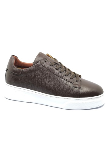 Kocamanlar Ayakkabı Kocamanlar 777 Men's Leather Sneaker Shoes Brown