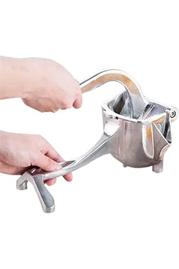 Generic Decsun Manual Fruit Juicer Stainless Steel Fruit Juicer Heavy Duty Alloy Hand Press Lemon Orange Jui