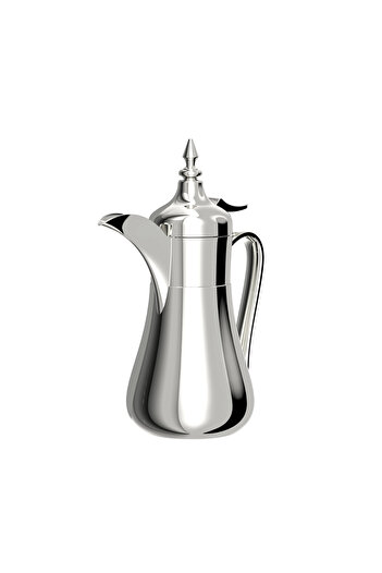 SQUALO Silver Steel Coffee Pot - 0.5L