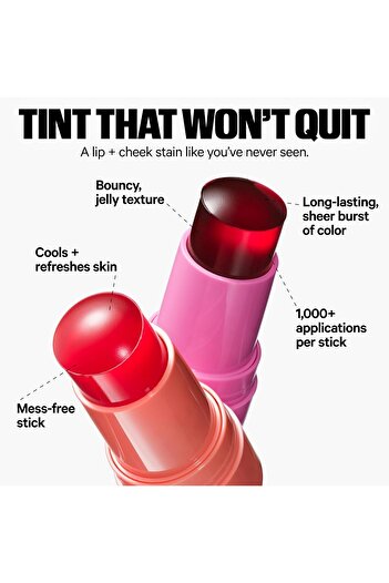 Milk Makeup Milk Makeup Jelly Tint Blush - Burst Poppy Pink 5g