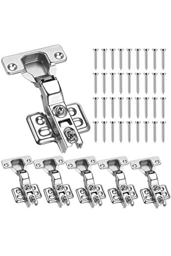 PHILTOP Philtool hinges, 6 pieces, for cabinet doors, 110 degrees