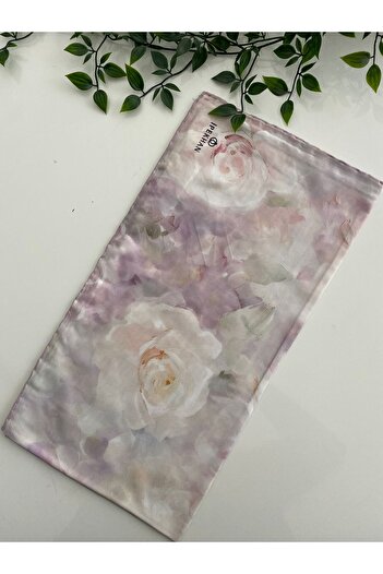 İpekhan Gülnihal Pattern Thin Cotton Scarf
