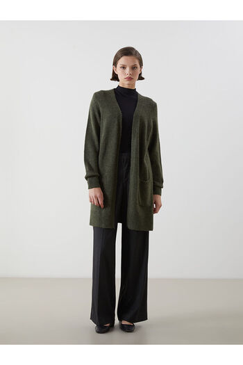 LC Waikiki Shawl Collar Women's Knitwear Cardigan