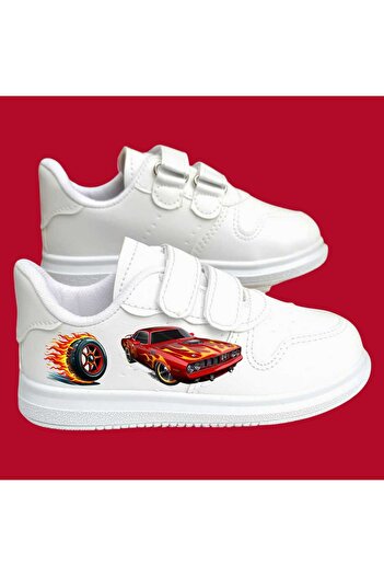 ECCAdesing Hot Car Printed Boys' Sports Shoes Sneaker