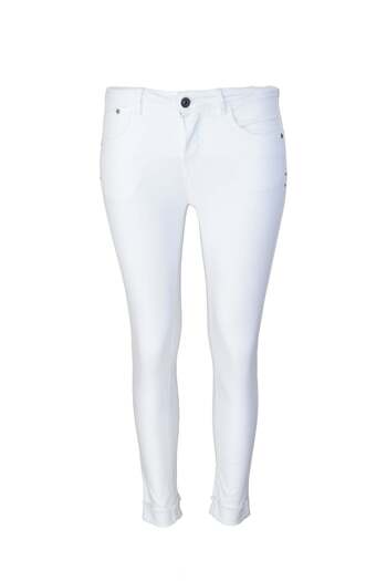 ONLY Blugi Kennedy Super Skinny Albi - L, Alb, Bumbac 97% Spandex 3%