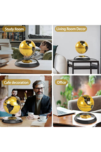 Generic Floating Globe with Nickel Base