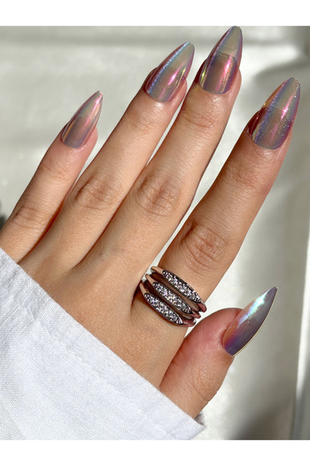 Eylülün Takısı Women's Silver Color Stone Ring