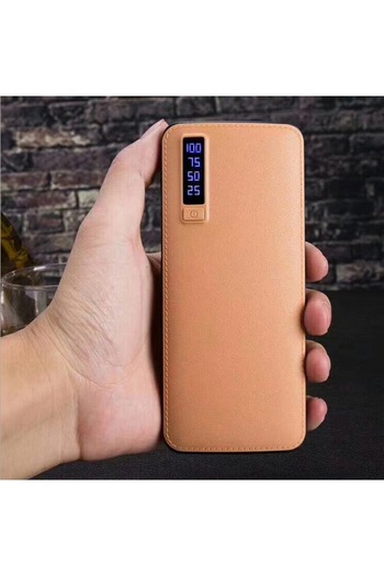 Brivoo® Professional external battery Powerbank 30,000 mAh, Fast Charging, with 3 USB ports, Brivoo®