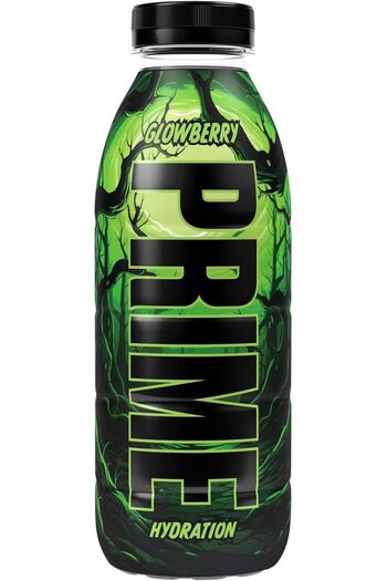 Prime Hydration Drink, Rare Limited Edition Glowberry, Naturally Flavoured, Caffeine Free, No Added