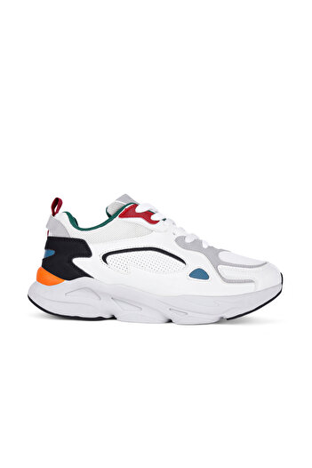 COUP Men Flexible Daily Laceup Casual Shoes - White