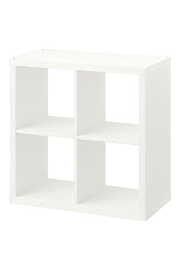 AZAF Kallax Shelving Unit White 77x77 cm