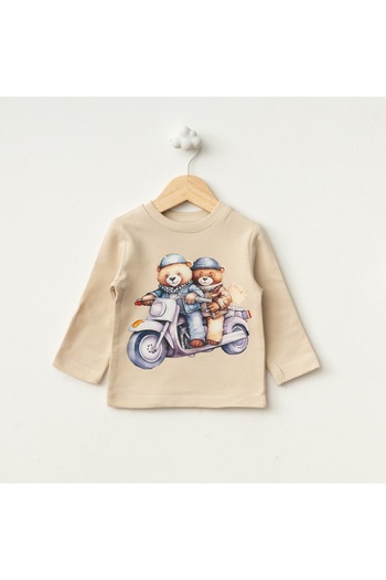 Baby Fou Plush Cardigan 3-Piece Set