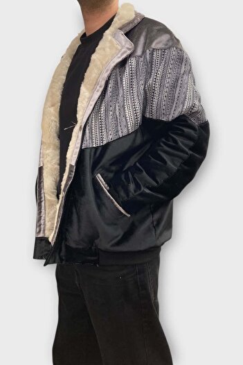 CANMODA (7432) 2Xlarge Size Vintage Patterned Special Jacket