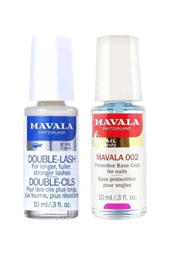 Mavala Double Lash and Transparent Nail Polish Pack