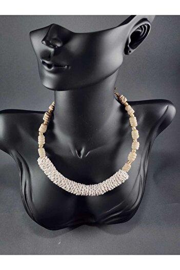 birtarz Ceramic Beaded Necklace