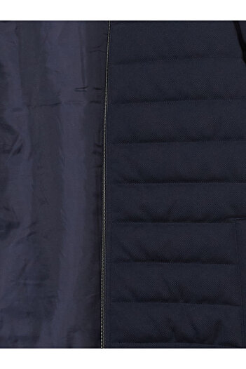 LC Waikiki Lcw Men's Slim Fit Stand Collar Coat