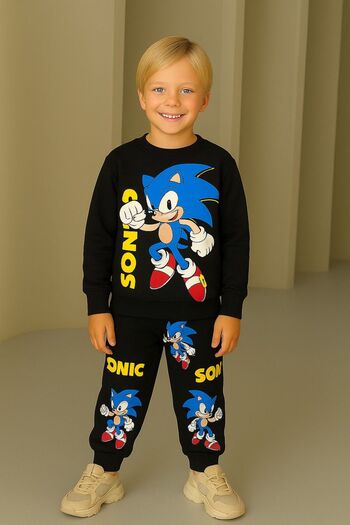 KOKOŞ BEBEK Sonc Color Blocked Boys' Tracksuit Set - Age 3/10 - 31486