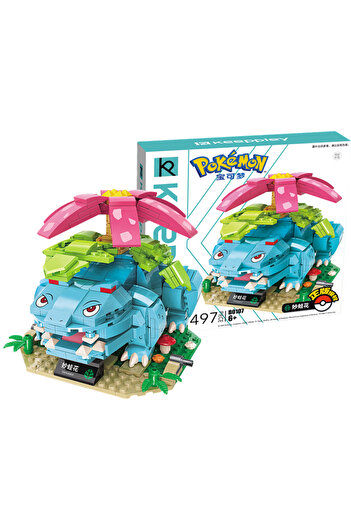 choice2 Venusaur Original Keeppley Pokemon DIY Pikachu Blastoise Charizard Venusaur Mewtwo Gyarados Building