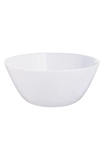 SHOPIENS Serving bowl made of white opal round Shopiens®, 2.9L