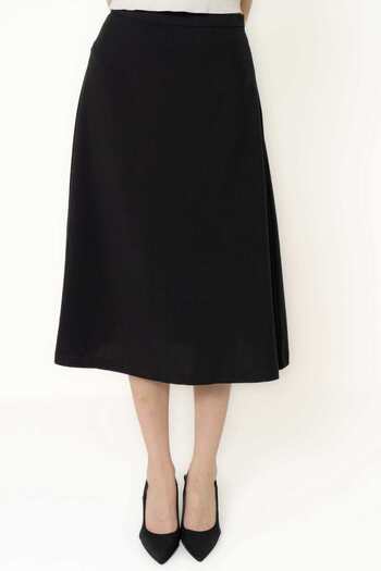 Yola Solid Loose Fit Skirt