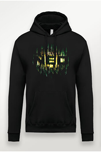 PARUNIV Men's Hoodie Neo Matrix, Regular Fit, Premium Cotton, Casual Style