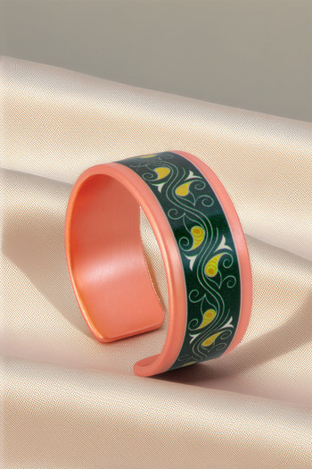 OSMANLI GÜMÜŞ Women's Copper Ring - Pia Model Special Edition Metal Box and Quartz Stone