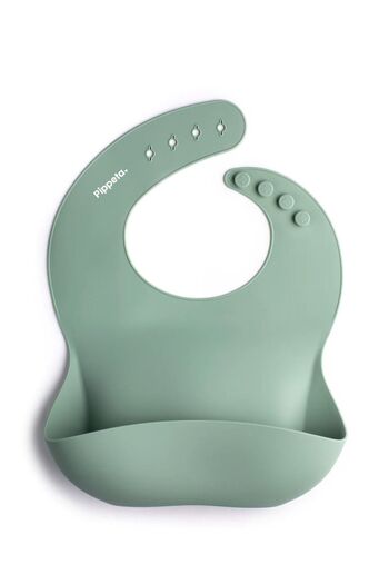 PIPPETA Unisex Baby Silicone Bib-Parent Food Bib