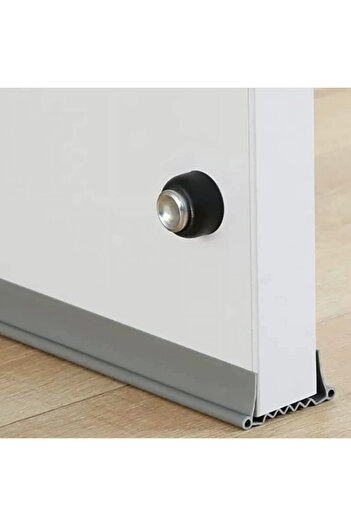 Other Acoustic draft-proof door seal, grey silicone seal