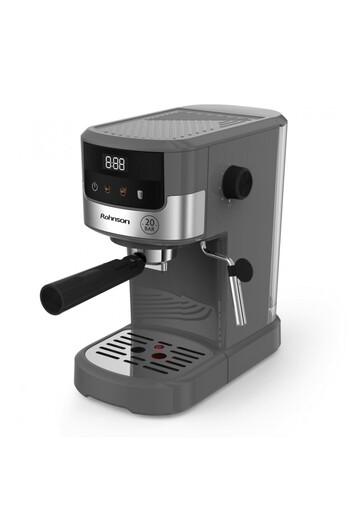 ROHNSON Slim manual espresso machine, R98019, 1,100 W, 20 bar, 1.25 L
