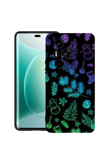 bestcase TPU Mat Ultra Slim Case For Honor 300 Pro / 300 Ultra, Xmas Pattern, 2052018 B 1358