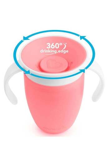 Munchkin Miracle 360 Degree Trainer Cup Pink