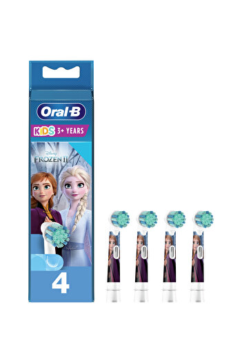 Oral-B Frozen electric toothbrush refills for children, 4 pcs