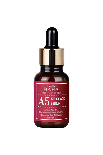 Cos De Baha - A5 Azelaic Acid 5% Serum, 30ml serum with 5% azelaic acid