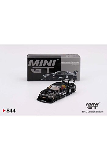 mini gt نموذج سيارة نيسان LB-ER34 سوبر سيلويت سكايلاين أسود بعجلة قيادة يمنى (MGT00844-R) بمقياس 1:64 |   نموذج سيارة
