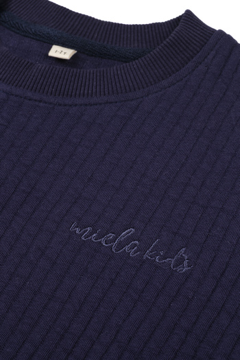 Miela Kids Quilted Sweatshirt