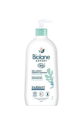 Biolane Organic Body And Hair Cleansing Gel Lavant 500 Ml