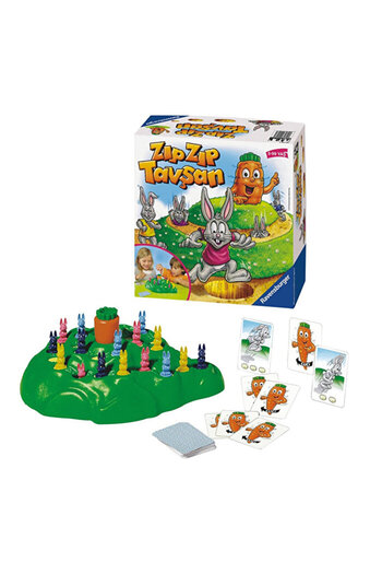 RAVENSBURGER Rot 221462   Bouncy Rabbit