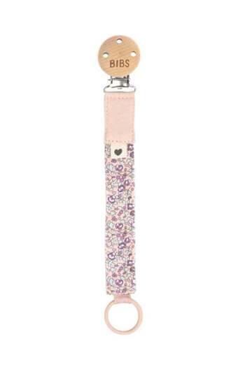 Bibs Liberty Pacifier Clip, Eloise Blush