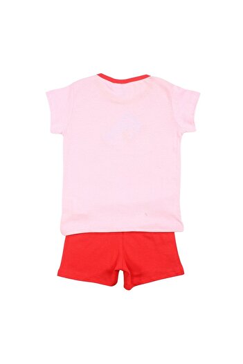 Minnie Mouse Pijamale copii cu maneca scurta, bumbac, multicolor, Happy, Minnie Mouse, Disney